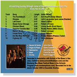 We Are The Blues (Back Cover)